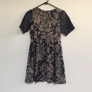 Spring floral dress